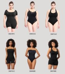 Custom Women's Bustier Shapewear Bodysuit - Full Body Slimming & Toning