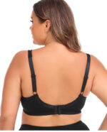 Plus-Size Everyday Bra with Thin Lace Cups