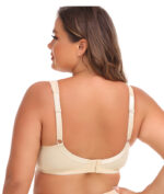 Plus-Size Everyday Bra with Thin Lace Cups