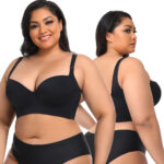 Plus-Size Vest-Style Shaping Bra