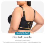 Plus-Size Vest-Style Shaping Bra